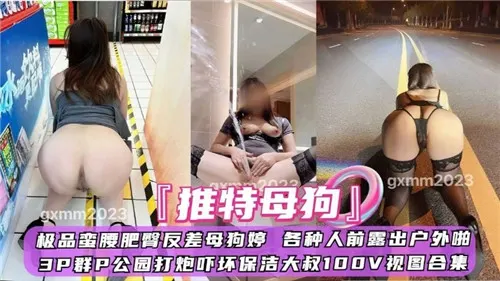 极品肥臀母狗婷 户外露出被路人爆操 骚穴灌满浓精