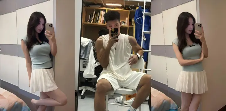 推特体育生猛男【寸老师】新战绩，男朋友安排单约，戴套干到一半直接撕掉猛干内射