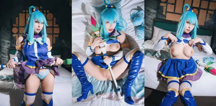 高颜女神 浵卡TOKAR COS 阿克娅 深喉口交吞吐肉棒 翘臀后入猛干骚穴到高潮