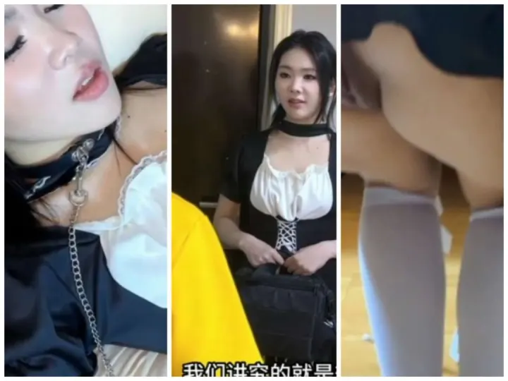 特殊的家政服务妹子太骚了出门不没穿内裤加钱成功拿下