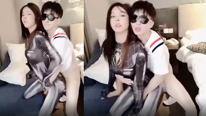 国产TS系列超美的妖妖时诗君君黑蜘蛛开裆情趣被小.鲜肉爆操