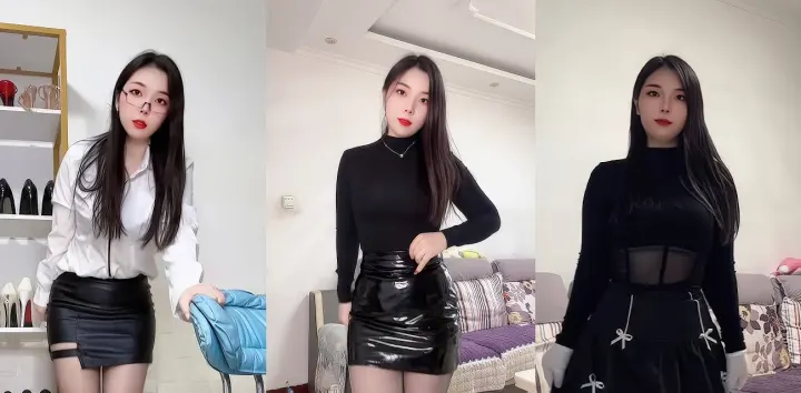 抖音网红 S御姐姐S 高价定制福利 丰腴美乳白嫩晃动 身着开裆黑丝 骚媚入魂