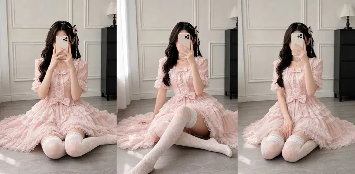 白虎福利姬 铃瑶妹妹 自慰福利 身着开裆白丝绝配肥美肉穴 玩具轮插爽到淫尿狂飙